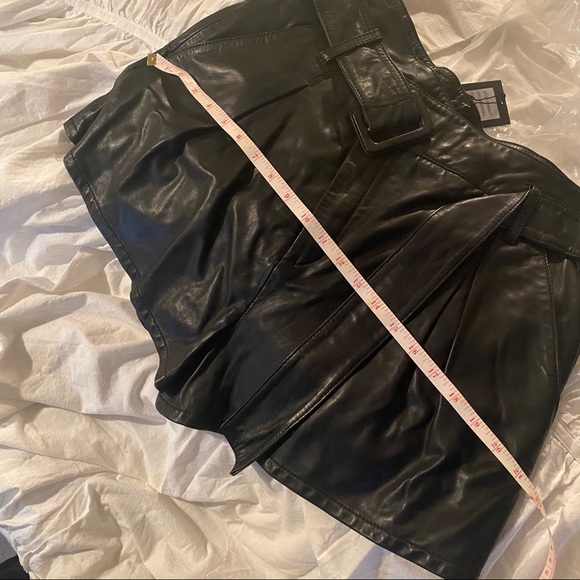 NWT MARISSA WEBB LEVI BELTED LEATHER SHORTS SIZE 10 *I SHIP SAME DAY!* - Picture 12 of 13